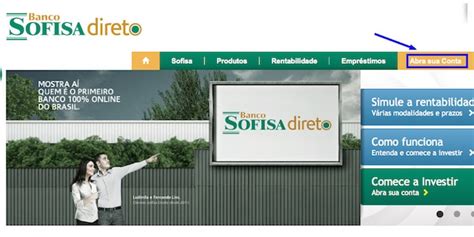sofisa direto|Olá! Acesse sua conta .